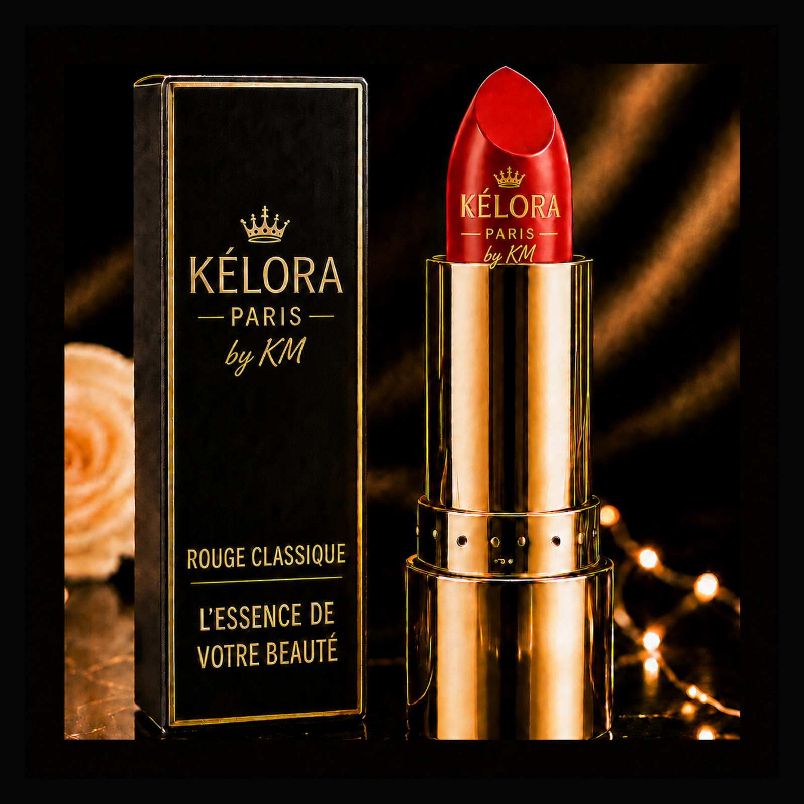 Collection Rouges à Lèvres KÉLORA – format carré