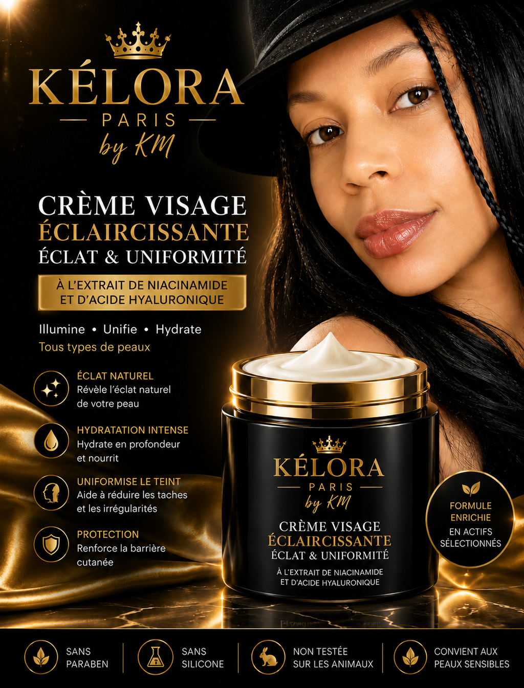Crème éclaircissante KÉLORA