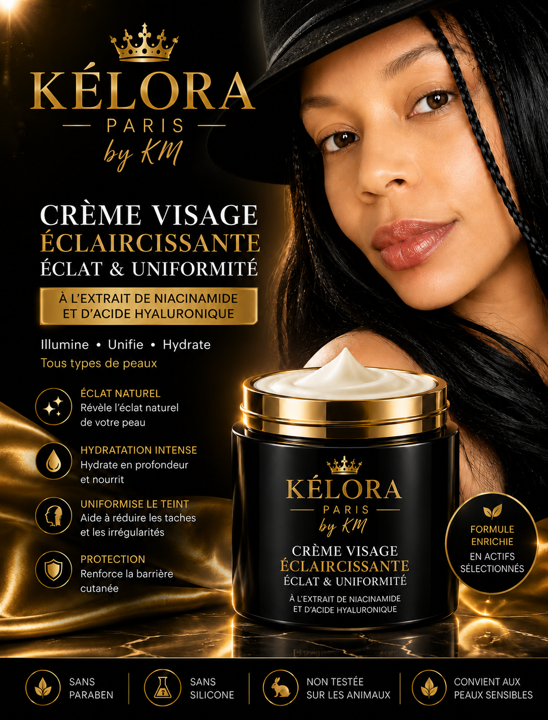 Crème éclaircissante KÉLORA