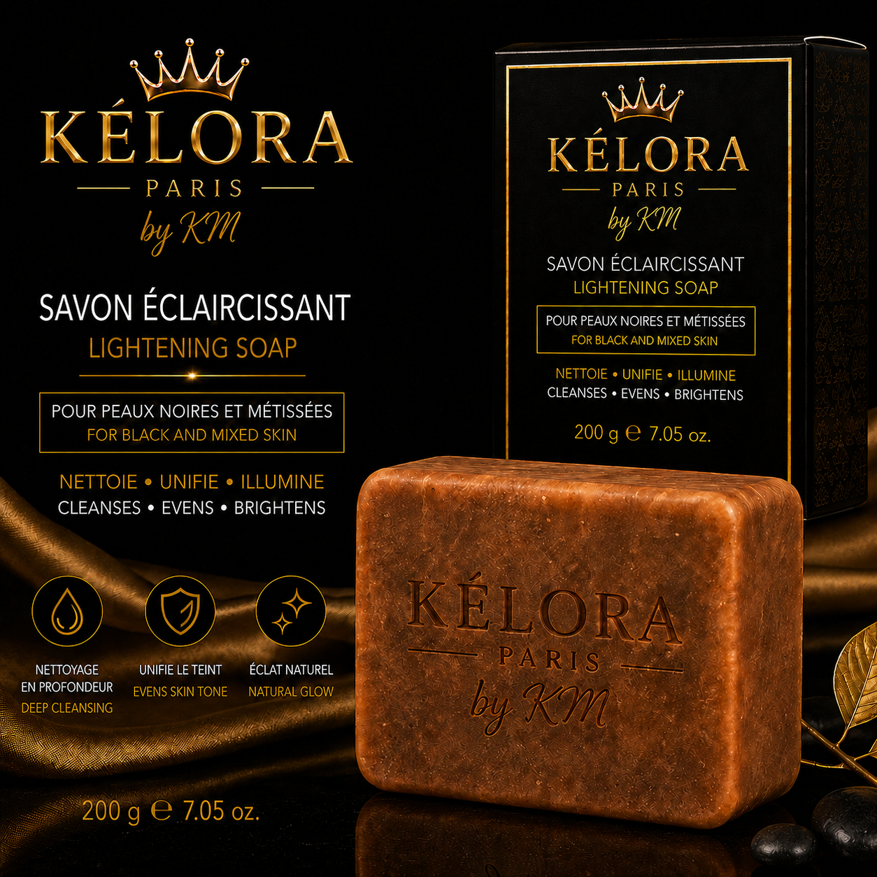 Savon Éclaircissant KÉLORA